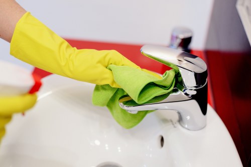 Domestic cleaning service for a home in N8 with careful attention to living spaces