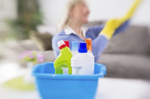 Commercial kitchen oven cleaning for a business in N8