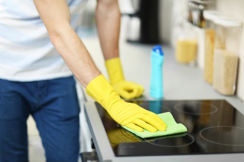 Professional domestic cleaning in an N8 property