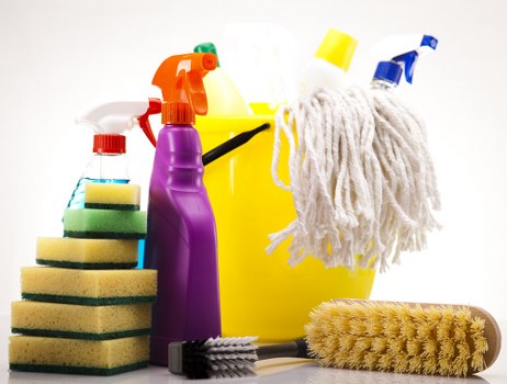 Risk assessment process for safe carpet cleaning in a property