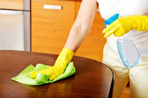 Professional builders clean for a flat or house in N8